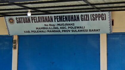 SPPG Mambulilling Polewali Mandar No Reg MUOJ9AH2 dapur MBG disorot KAMMI Mandar Raya desak BGN evaluasi